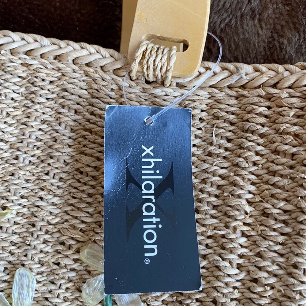 Xhilaration Unused Natural Cornhusk‎ Tote Bag